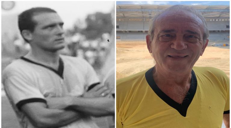 ΑΕΚ: Ο Κώστας Παπαγεωργίου 53 χρόνια μετά στον ίδιο χώρο, φορώντας και δωρίζοντας την πρωταθληματική εμφάνιση του ’68!