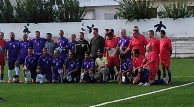 Ξεκίνησε ο Φιλανθρωπικός αγώνας ποδοσφαίρου στη Ραφήνα (φωτό & βίντεο)