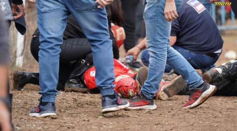Εξιτήριο για τον 16χρονο που τραυματίστηκε σε αγώνα MotoCross (βίντεο)