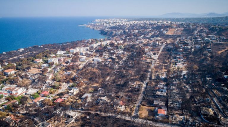 Στοιχεία – σοκ! Το 23% της Αττικής κάηκε τα 7 τελευταία χρόνια – Ο χάρτης της καταστροφής στο Μάτι και στις άλλες περιοχές