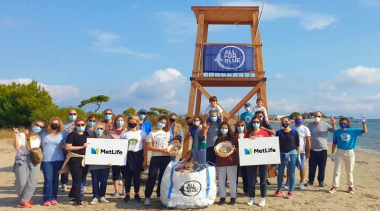 Αρτέμιδα: Εθελοντική δράση της MetLife για τον καθαρισμό της παραλίας