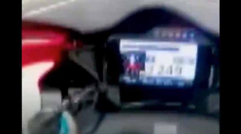 Aνατριχιαστικό βίντεο: Μοτοσικλετιστής κατέγραψε τον θάνατό του!