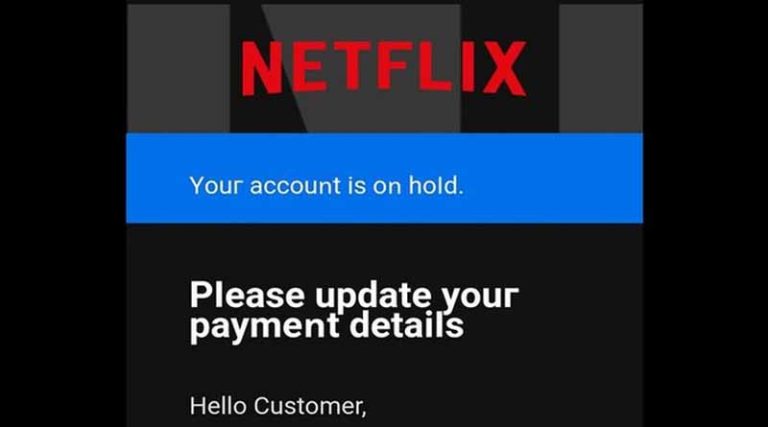 Netflix: Προσοχή αν δείτε αυτό το μήνυμα