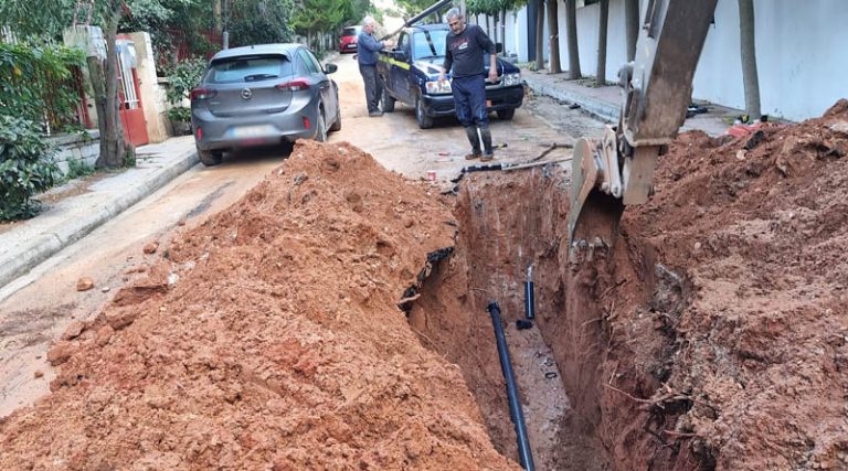 Δ. Μαραθώνα: Διακοπή υδροδότησης στο Ζούμπερι λόγω βλάβης σε κεντρικό αγωγό