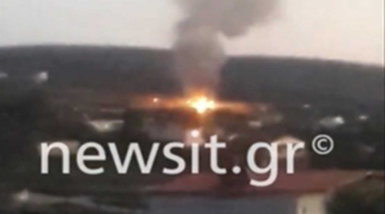 Φωτιά στην περιοχή Αγία Μαρίνα στο Κορωπί – Βίντεο από τις φλόγες κοντά σε σπίτια