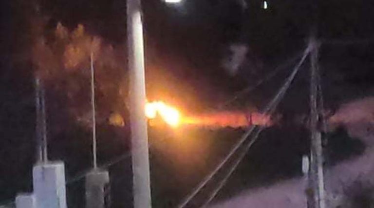 Συναγερμός στην Αρτέμιδα για φωτιά σε κάδους απορριμμάτων (φωτό)
