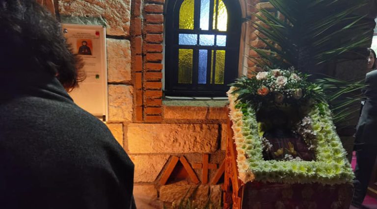 Πικέρμι: Πανηγυρικός Εσπερινός στον Ιερό Ναό της Αγίας Φιλοθέης στη Διώνη (φωτό)