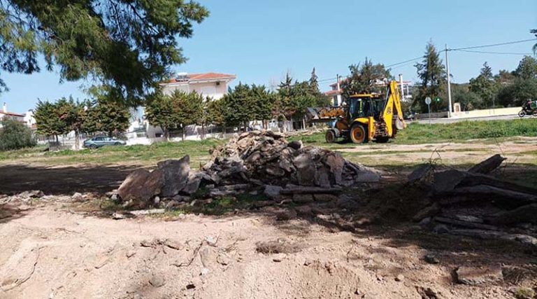 Μια νέα πλατεία στον Δήμο Παιανίας  – Ξεκίνησε μεγάλο έργο ανάπλασης! (φωτό)