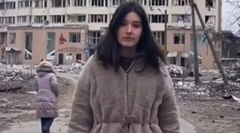 Πόλεμος Ουκρανία: Η νεαρή κοπέλα που έγινε viral στο Tik Tok δείχνοντας τη ζωή σε καταφύγιο