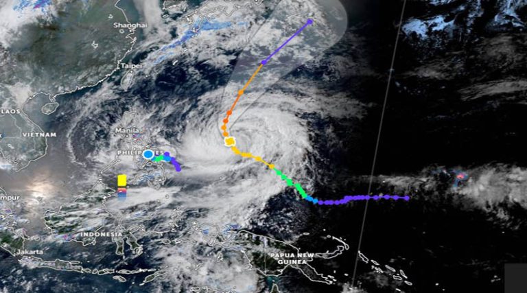 Viral έγινε η τροπική καταιγίδα “Malakas” – Ποιες περιοχές θα επηρεάσει (video)