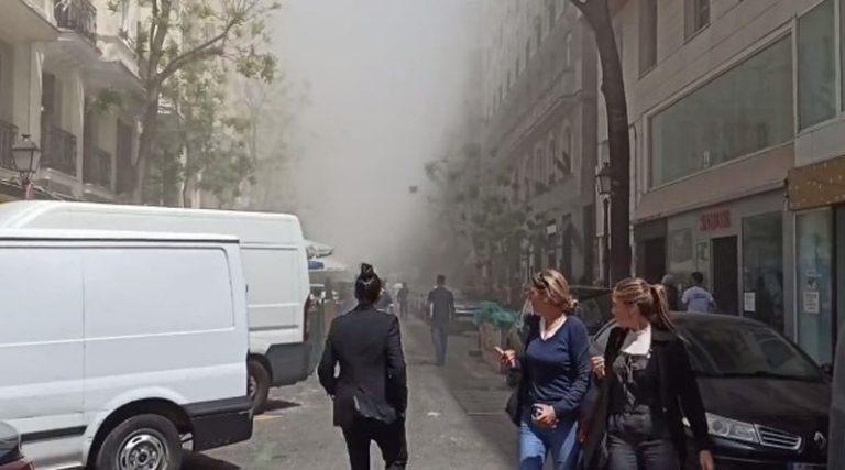 Ισχυρή έκρηξη στο κέντρο της Μαδρίτης – Τουλάχιστον 12 τραυματίες (βίντεο)
