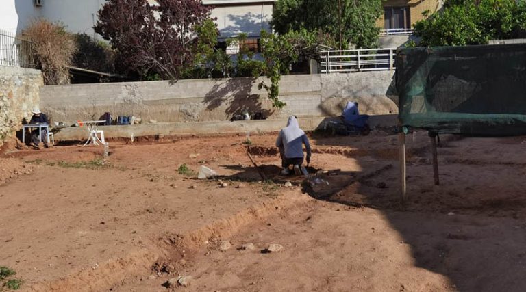 Ραφήνα: Αρχαιολογικών ανασκαφών συνέχεια στο νέο πάρκο αναψυχής “Θεόδωρος Τσαφαράς” (φωτό)