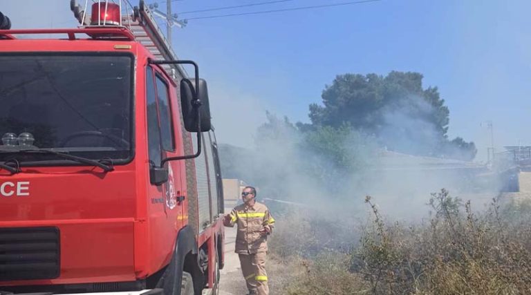 Κινητοποίηση Πυροσβεστικής και Εθελοντικής Ομάδας Αντιμετώπισης Καταστροφών Αρτέμιδος, για φωτιά μικρής έκτασης