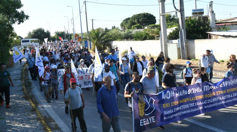 Μαραθώνας: Από τον Τύμβο η εκκίνηση της  41ης Μαραθώνιας Πορείας Ειρήνης