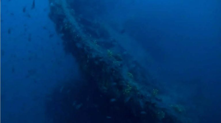 Βρέθηκε στην θάλασσα της Αν. Αττικής πλοίο που χάθηκε πριν 63 χρόνια!  Είχε βυθιστεί αύτανδρο! (φωτό)