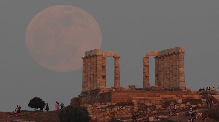 Σούνιο: Ο Ναός του Ποσειδώνα αποκτά νέο φωτισμό!