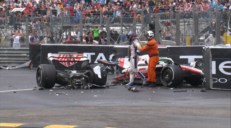 Απίστευτο ατύχημα για Μικ Σουμάχερ στη Formula 1- Κόπηκε στη μέση το μονοθέσιό του!