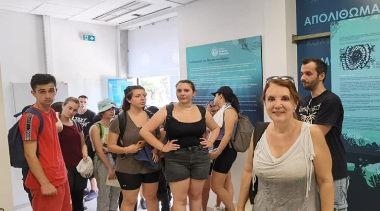 Ραφήνα: Φοιτητές από το Καποδιστριακό Πανεπιστήμιο Αθηνών στην  Έκθεση Θαλάσσιου Κόσμου (φωτό)