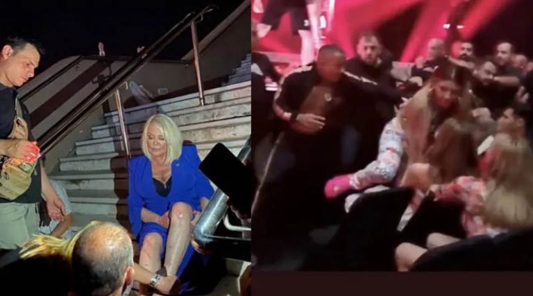 Τραυματίστηκαν Κορομηλά και Παπαρίζου στα Mad VMA! (φωτό & βίντεο)