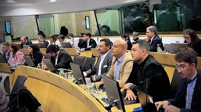 Ο Γιώργος Σωφρόνης στο Ευρωκοινοβούλιο μαζί με 70 νέους Αυτοδιοικητικούς