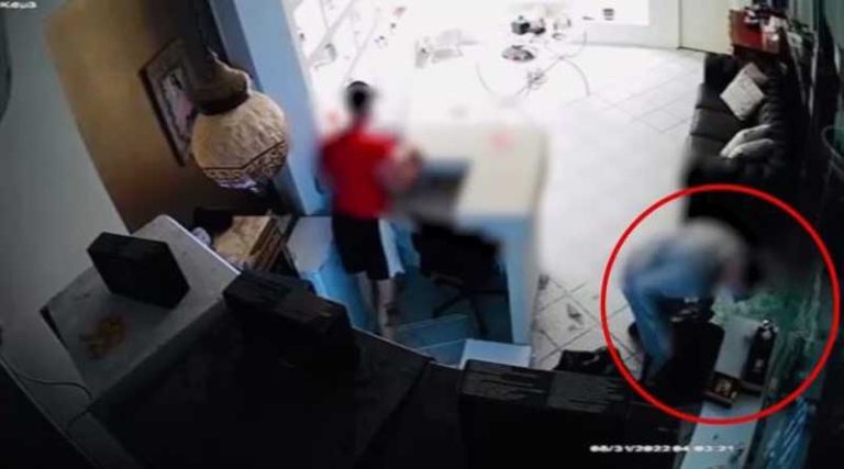 Βίντεο ντοκουμέντο από την διάρρηξη στο κατάστημά της Δήμητρας Κατσαφάδου