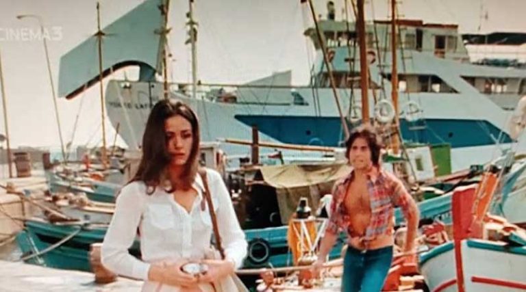 Το θρυλικό πλοίο Κάρυστος (Πόρτο-Λάφια) στα ντουζένια του το 1974 στο λιμάνι της Ραφήνας! (φωτό)