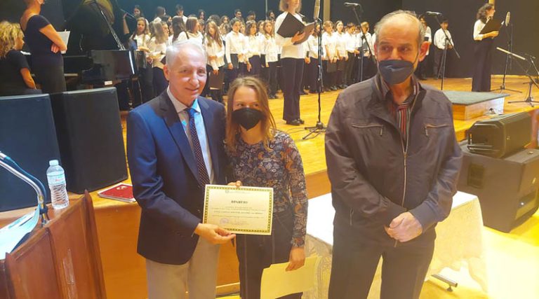 Παλλήνη: Στην Άννα Λούντε το βραβείο “Μάριος Τόκας” (φωτό)