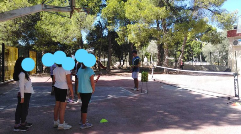 O Σύλλογος Αντισφαίρισης Ραφήνας στο 2ο Δημοτικό Σχολείο για την Ευρωπαϊκή Εβδομάδα Αθλητισμού (φωτό)