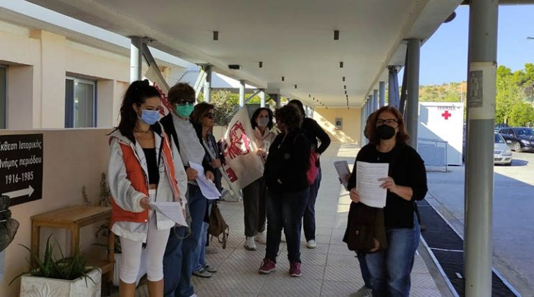 Παρέμβαση της Ομάδας Γυναικών στα Κέντρα Υγείας Ραφήνας & Νέας Μάκρης (φωτό)