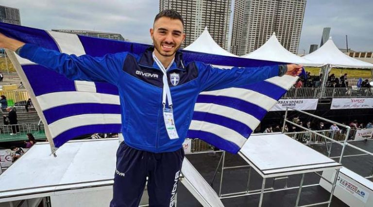 Παγκόσμιος πρωταθλητής στο Παρκούρ ο Δημήτρης Κυρσανίδης