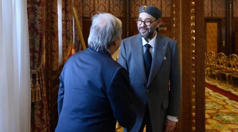 Συνομιλίες μεταξύ του βασιλιά του Μαρόκου και του ΓΓ του ΟΗΕ