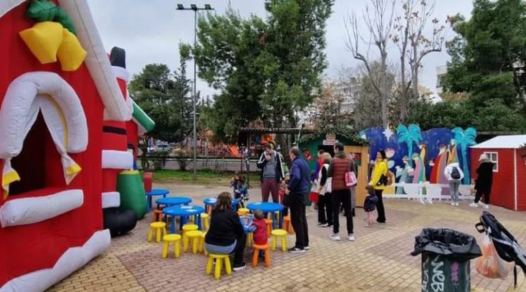 Παλλήνη: Άνοιξε και το Χριστουγεννιάτικο Πάρκο στην Πλατεία Ελευθερίας – Μεγάλη  γιορτή για τα παιδιά την Πέμπτη