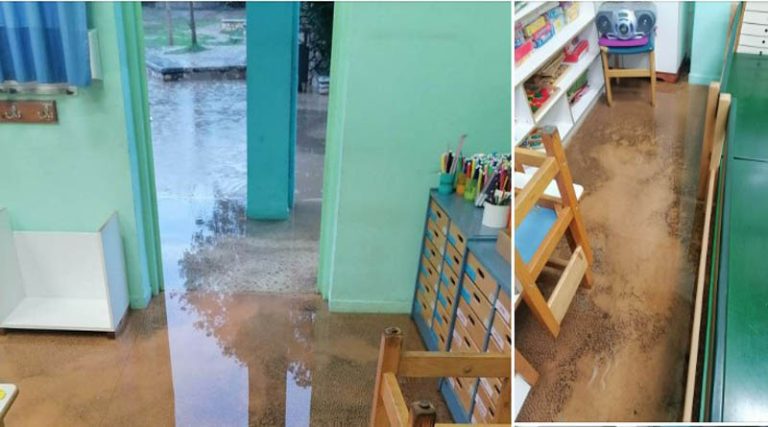 Κακοκαιρία: Η επίσημη ανακοίνωση της Περιφέρειας Αττικής για τα σχολεία – Πλημμύρισε νηπιαγωγείο – Η κατάσταση στους δρόμους
