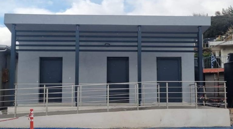 Δ. Γκικάκη: Ολοκληρώνεται και το συγκρότημα τουαλετών στο λιμάνι της Ραφήνας  (φωτό)