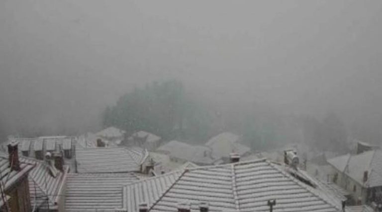 Δείτε που έπεσαν τα πρώτα χιόνια – Εικόνες απ όλη την Ελλάδα!