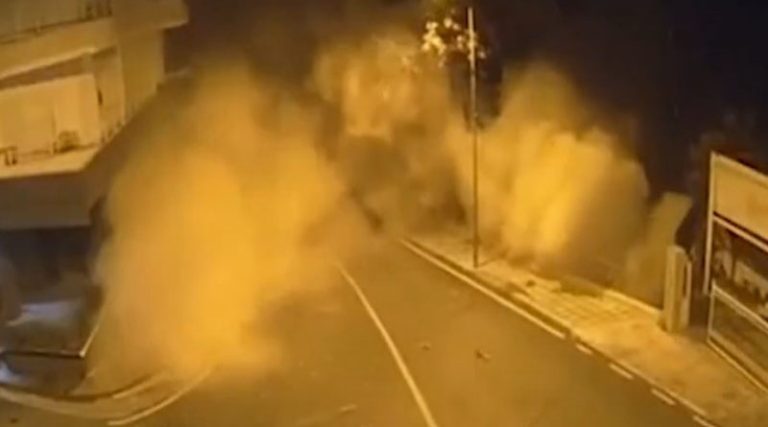 Ισχυρή έκρηξη ισοπέδωσε γνωστό ξενοδοχείο! (βίντεο ντοκουμέντο)