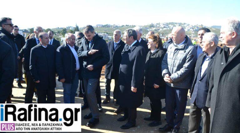 Το ευχαριστώ του Δημάρχου Ραφήνας Πικερμίου Ευαγγ. Μπουρνούς, στην Κυπριακή Δημοκρατία για την χρηματοδότηση της κατασκευής των κατοικιών για τους πυρόπληκτους