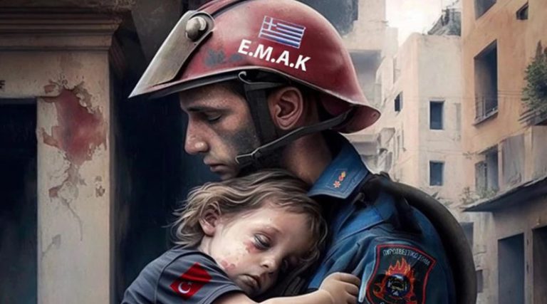 Η συγκλονιστική εικόνα για το έργο της ΕΜΑΚ στην Τουρκία που έχει γίνει viral! (φωτό)
