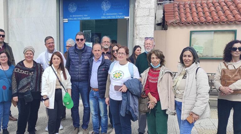 Επίσκεψη αντιπροσωπειών των Οικολόγων Πράσινων Κύπρου και Ελλάδας στο αλσύλλιο του Πευκώνα