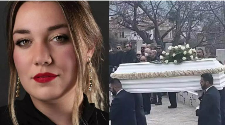 Τέμπη: Σε κλίμα οδύνης η κηδεία της 26χρονης σοπράνο Ελισάβετ Χατζηβασιλείου