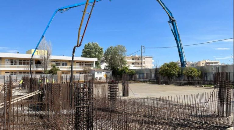 Κορωπί: Σε εξέλιξη οι εργασίες για την κατασκευή νέων κτηρίων στο 3ο Δημοτικό Σχολείο