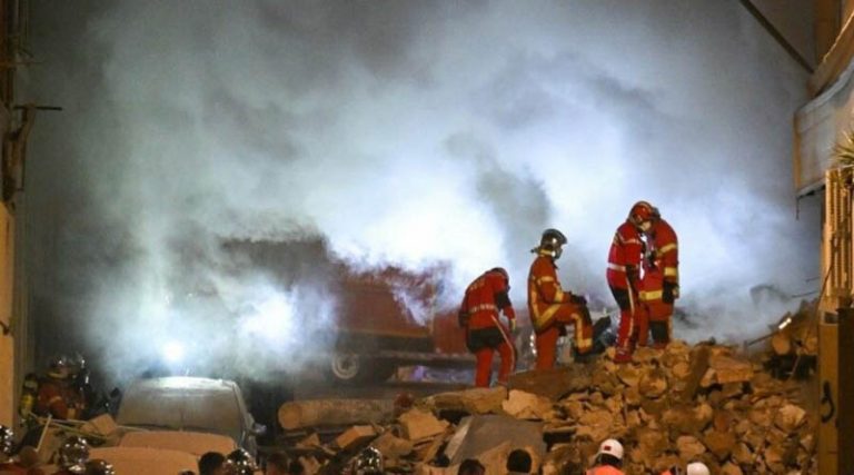 Κατέρρευσε τετραώροφη πολυκατοικία στη Μασσαλία: Απεγκλωβίστηκα σώοι εννέα ένοικοι –  Δύο σοβαρά τραυματίες