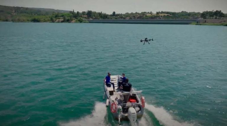 Μαγευτικά πλάνα από την ΕΥΔΑΠ πάνω από τη λίμνη του Μαραθώνα – Βίντεο drone