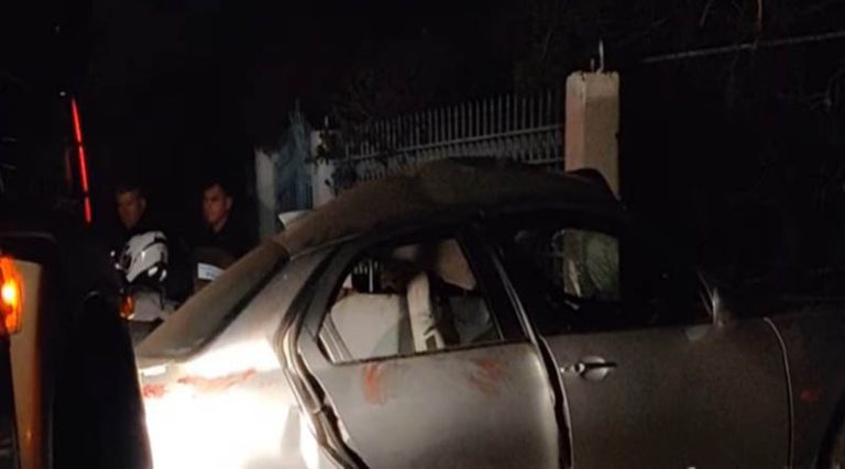 Σοβαρό τροχαίο με 3 τραυματίες – Αυτοκίνητο κατέληξε σε μάντρα! (φωτό & βίντεο)