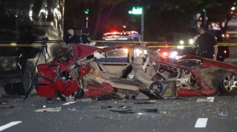 Σοκαριστικό βίντεο από το τροχαίο δυστύχημα με θύμα μία 14χρονη – Πως έχασε τον έλεγχο ο 16χρονος οδηγός