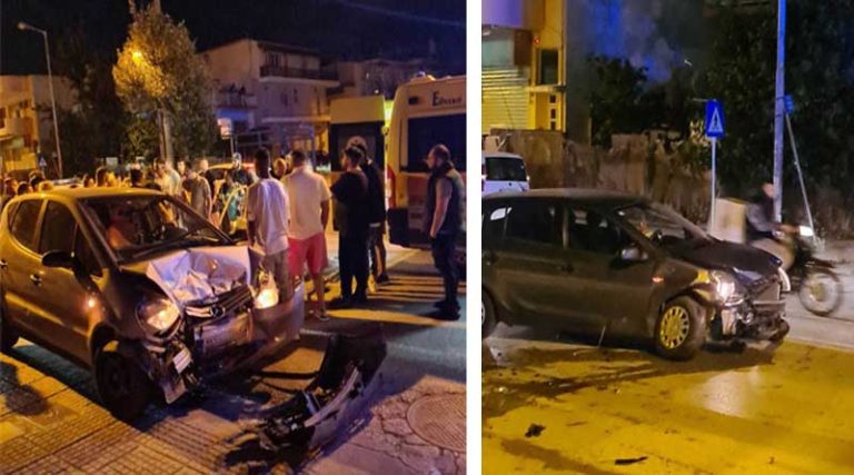 Αχαρνές: Σφοδρή σύγκρουση αυτοκινήτων στη Λ. Λιοσίων – Ένας τραυματίας (φωτό)