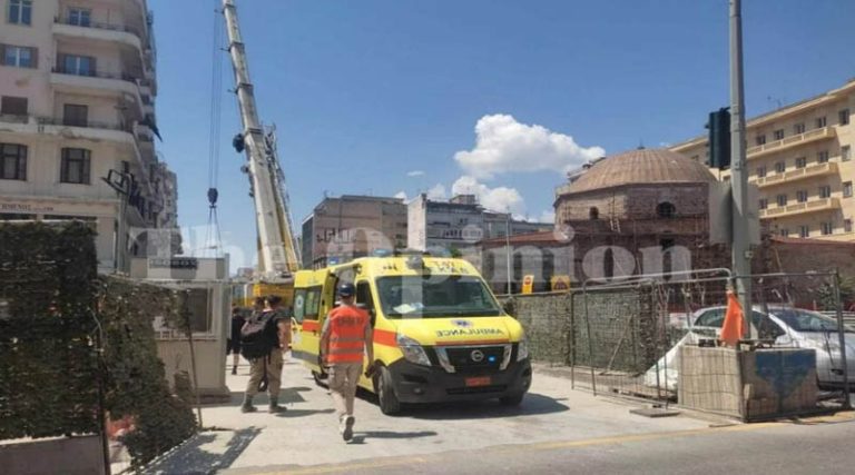 Ατύχημα στο εργοτάξιο του Μετρό στη Θεσσαλονίκη – Τι λέει αυτόπτης μάρτυρας