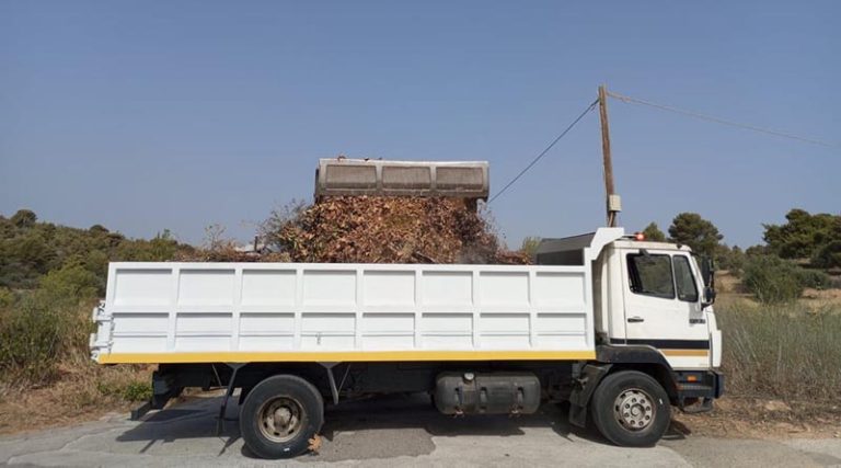 Ραφήνα – Πικέρμι: Νέο φορτηγό στον καθημερινό αγώνα αποκομιδής των βλαστικών (φωτό)