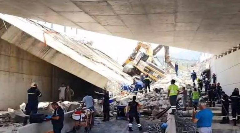 Κατάρρευση γέφυρας στην Πάτρα: Κακουργηματικές διώξεις στους συλληφθέντες