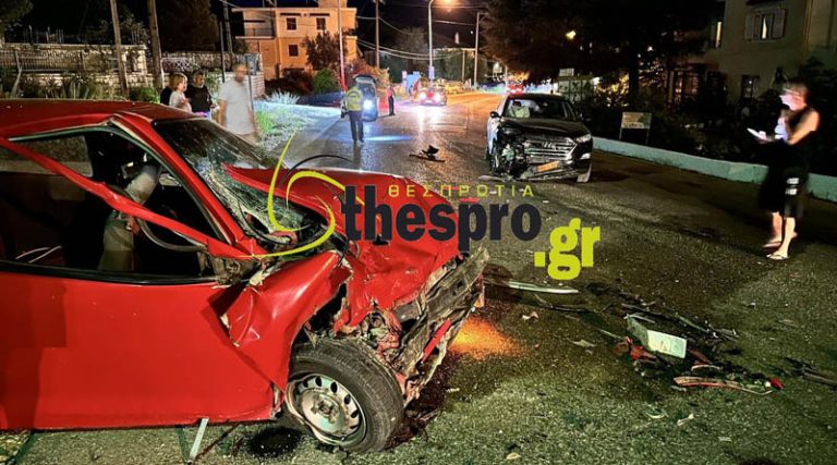Τραυματίστηκε σε τροχαίο ο δήμαρχος Ηγουμενίτσας – Άλλος ένας τραυματίας (φωτό)